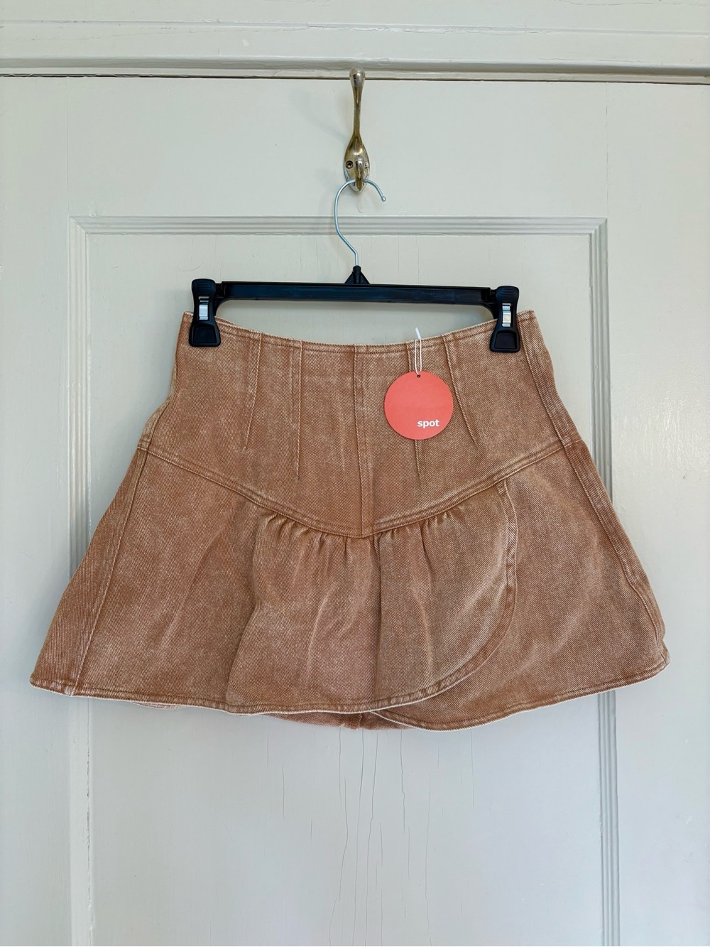 Women's Tan Mini Skirt - FP